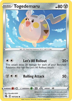 187/264 Togedemaru Uncommon