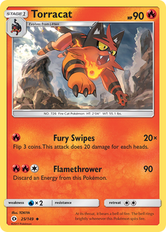 025/149 Torracat Uncommon