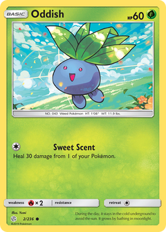 002/236 Oddish Common