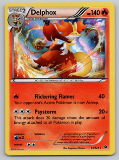 013/124 Delphox Reverse Holo Holo Rare