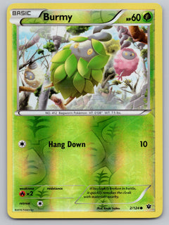 002/124 Burmy Reverse Holo Common