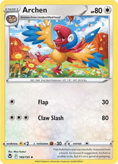 146/195 Archen Uncommon