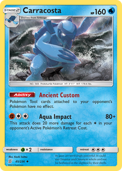 045/236 Carracosta Uncommon