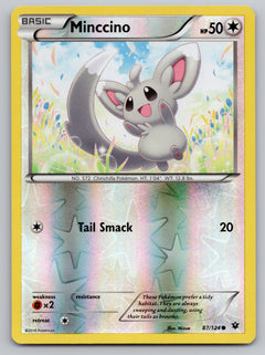 087/124 Minccino (87) Reverse Holo Common