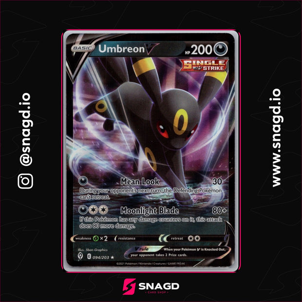 Umbreon V — actual photo 1