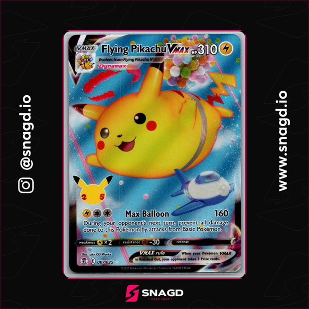 Flying Pikachu VMAX — actual photo 1