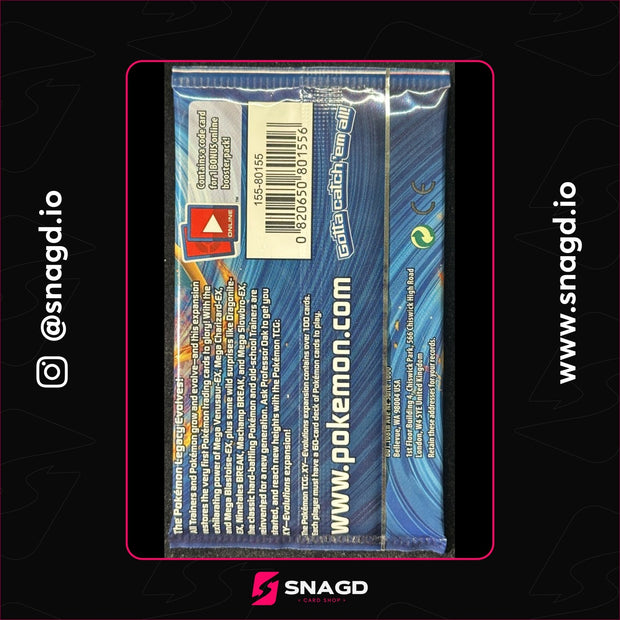 Evolutions Booster Pack XY — actual photo 2