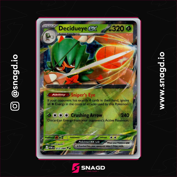 Decidueye ex — actual photo 1