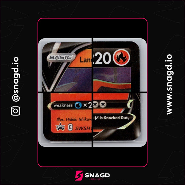 Lance's Charizard V Holo Promo SWSH133 — actual photo 3