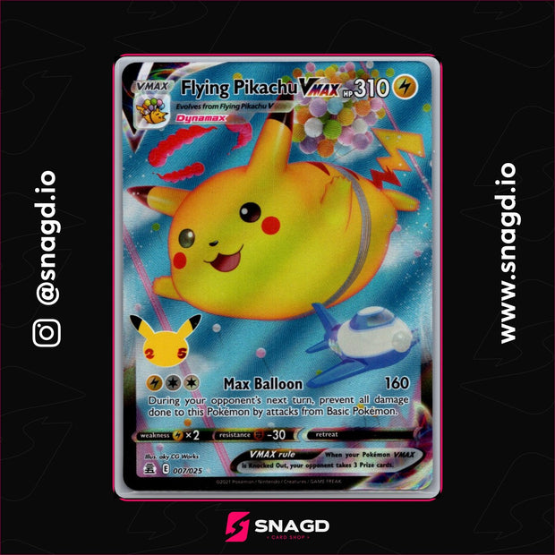 Flying Pikachu VMAX — actual photo 1
