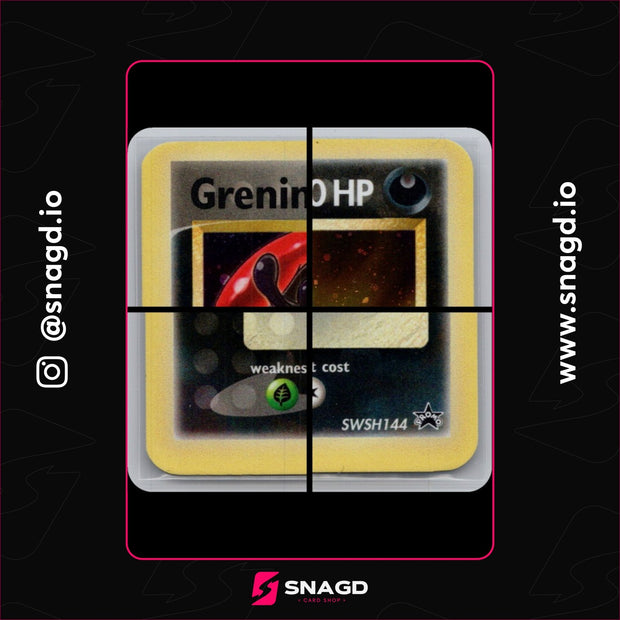 Greninja Star Holo Promo SWSH144 — actual photo 3