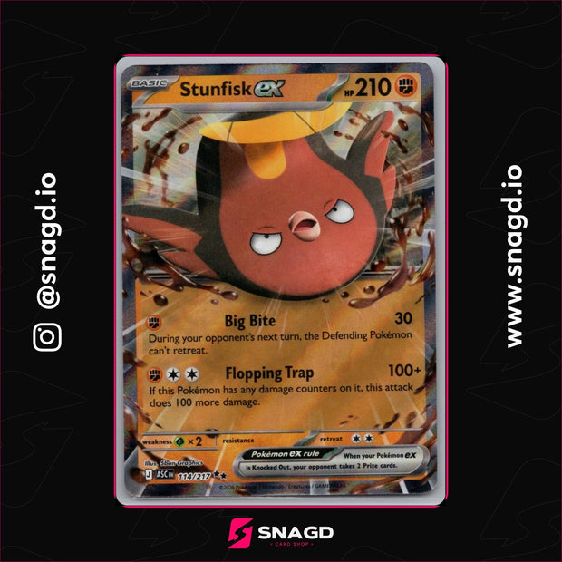 Stunfisk ex — actual photo 1