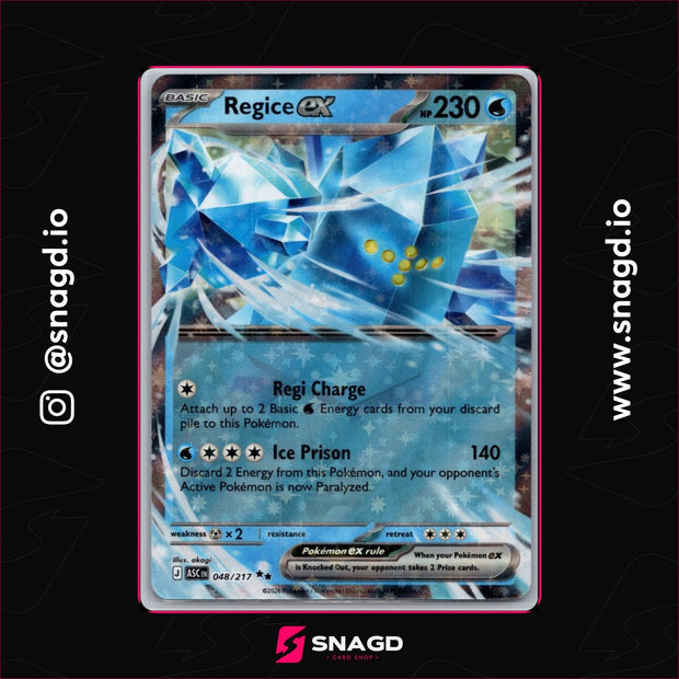 Regice ex — actual photo 1