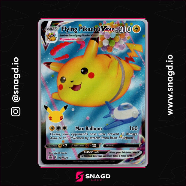 Flying Pikachu VMAX — actual photo 1