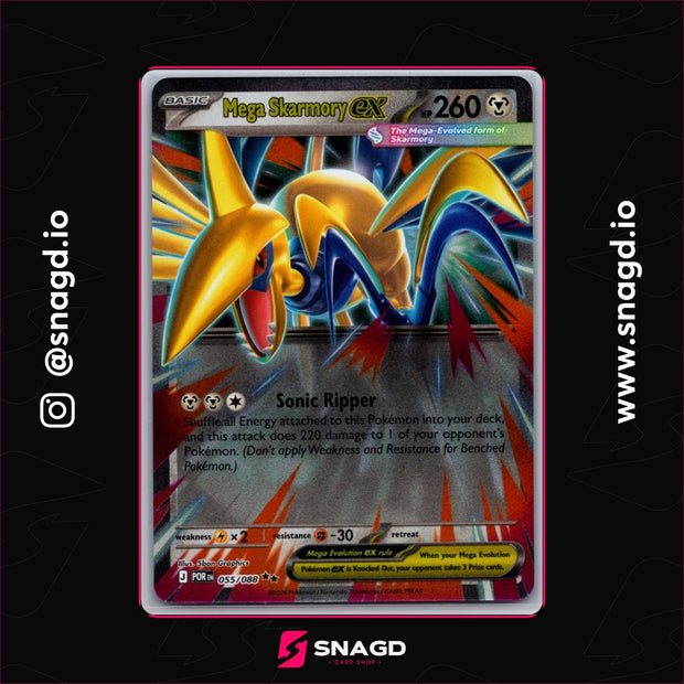 Mega Skarmory ex — actual photo 1