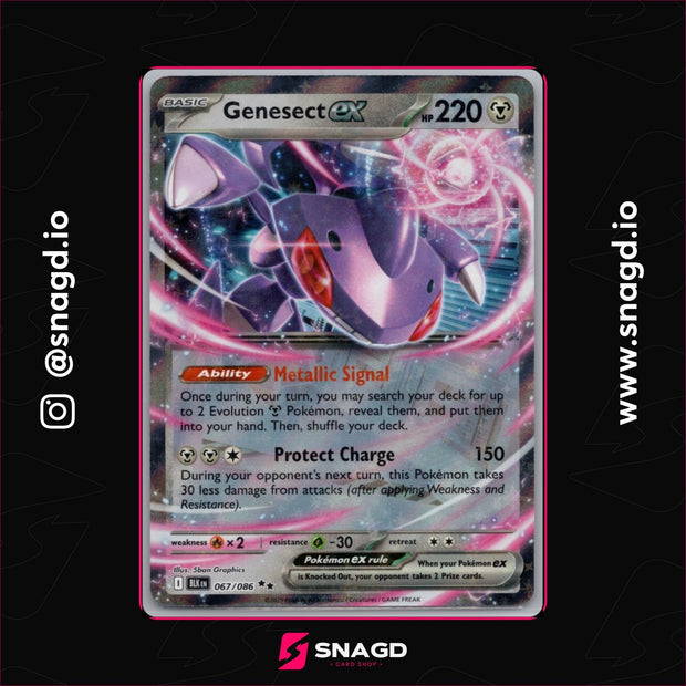 Genesect ex — actual photo 1