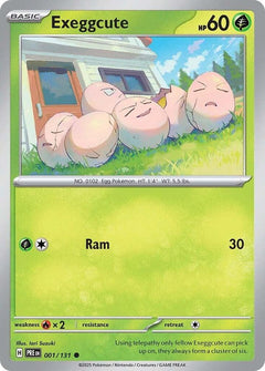 001/131 Exeggcute Common
