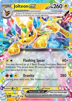 030/131 Jolteon ex - Reverse Holo Double Rare