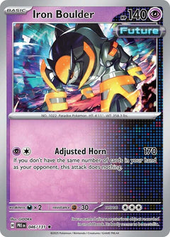 046/131 Iron Boulder Holo Rare