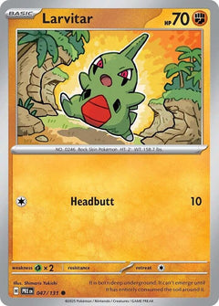 047/131 Larvitar Common