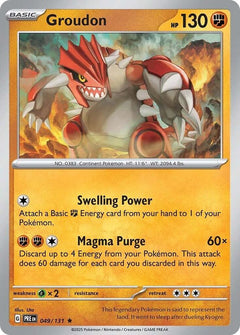 049/131 Groudon Holo Rare