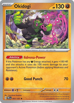 057/131 Okidogi Holo Rare