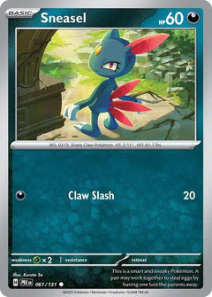 061/131 Sneasel Common
