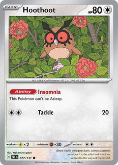 077/131 Hoothoot Common