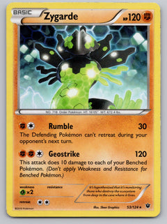 053/124 Zygarde (53) Reverse Holo Rare