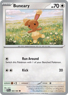083/094 Buneary Reverse Holo Common