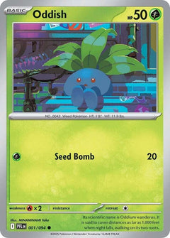 001/094 Oddish Common