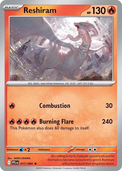 017/094 Reshiram Holo Rare