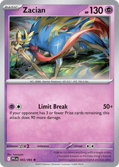 045/094 Zacian Holo Rare