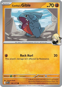 109/217 Cynthia's Gible Common