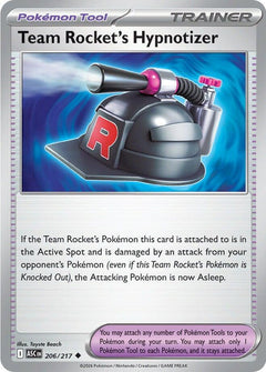 206/217 Team Rocket's Hypnotizer Uncommon