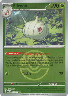 012/217 Silcoon (Love Ball) Reverse Holo Common