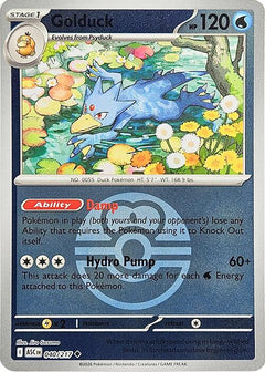 040/217 Golduck (Love Ball) Reverse Holo Uncommon