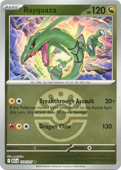 153/217 Rayquaza (Friend Ball) Reverse Holo Rare