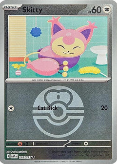 165/217 Skitty (Love Ball) Reverse Holo Common
