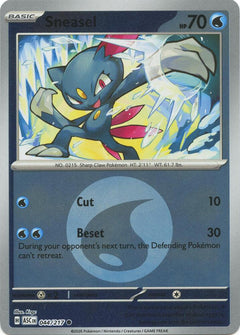 044/217 Sneasel (Energy Symbol Pattern) Reverse Holo Common