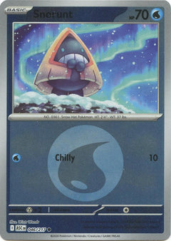 046/217 Snorunt - (Energy Symbol Pattern) Reverse Holo Common