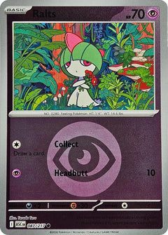 087/217 Ralts (Energy Symbol Pattern) Reverse Holo Common