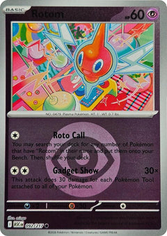092/217 Rotom (Energy Symbol Pattern) Reverse Holo Common