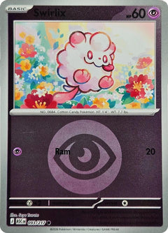 093/217 Swirlix (Energy Symbol Pattern) Reverse Holo Common