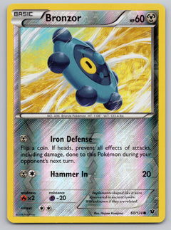 060/124 Bronzor Reverse Holo Common