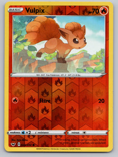 022/202 Vulpix Reverse Holo Common