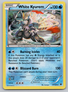 021/124 White Kyurem Reverse Holo Holo Rare
