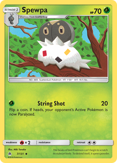 007/131 Spewpa Uncommon