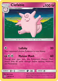 089/145 Clefable Uncommon
