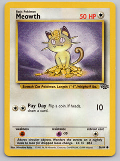 Meowth Unlimited Common Jungle 56/64